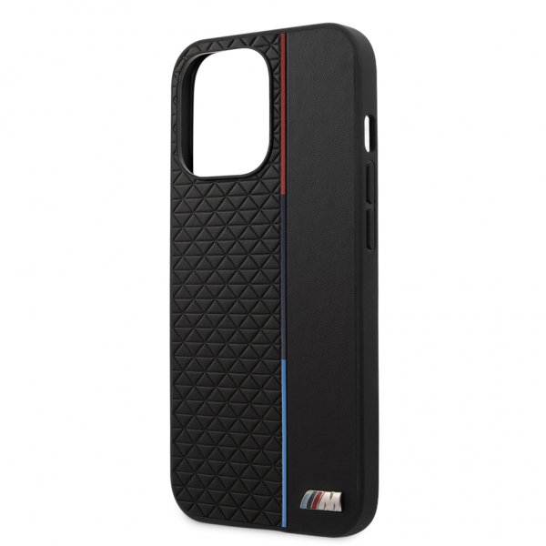BMW iPhone 13 Pro Skal Triangle Pattern Svart