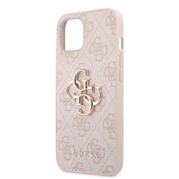 Guess iPhone 13 Skal Big Logo Rosa
