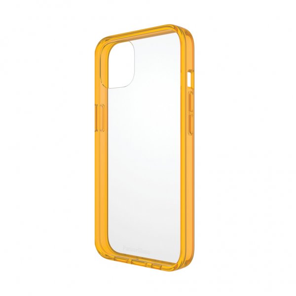 PanzerGlass iPhone 13 Skal ClearCase Color Tangerine