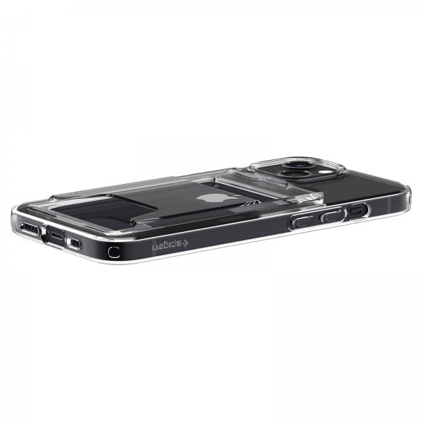 Spigen iPhone 13 Skal Crystal Slot Dual Crystal Clear