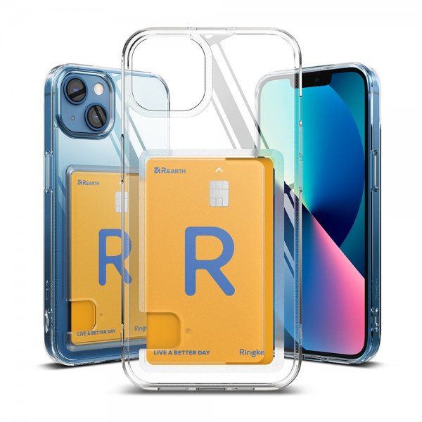 Ringke iPhone 13 Skal Fusion Card Clear