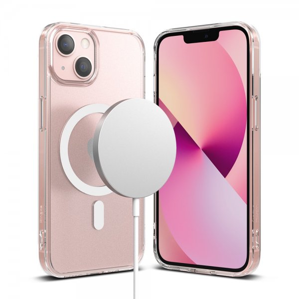 Ringke iPhone 13 Skal Fusion Magnetic MagSafe Matte Clear