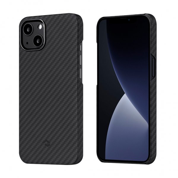 Pitaka iPhone 13 Skal MagEZ Case 2 Black/Grey Twill