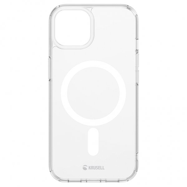 Krusell iPhone 13 Skal MagSafe Clear Cover Transparent
