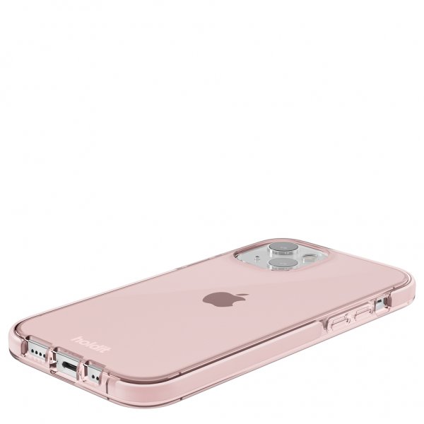 Holdit iPhone 13 Skal Seethru Blush Pink