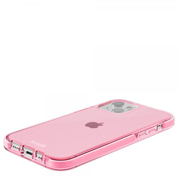 holdit iPhone 13 Skal Seethru Bright Pink