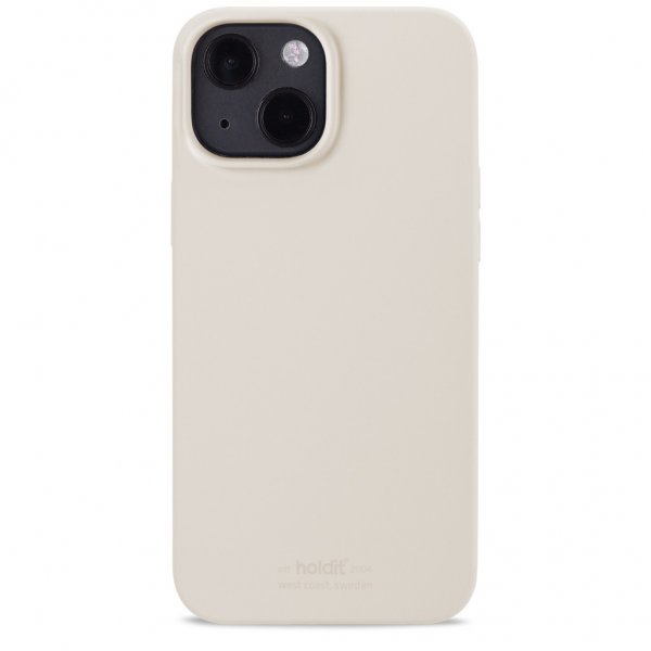 holdit iPhone 13 Skal Silikon Light Beige