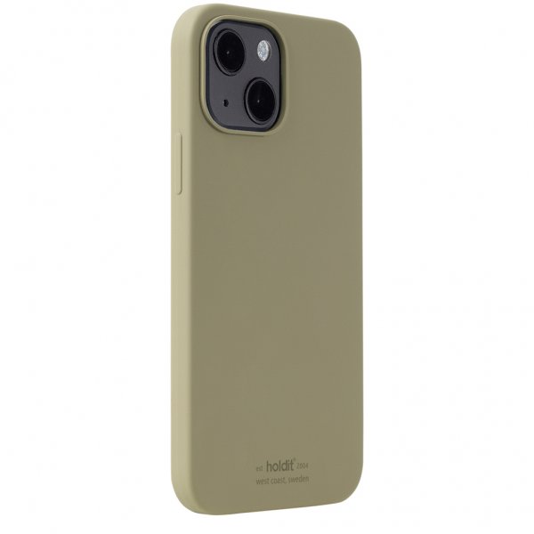holdit iPhone 13 Skal Silikon Khaki Green
