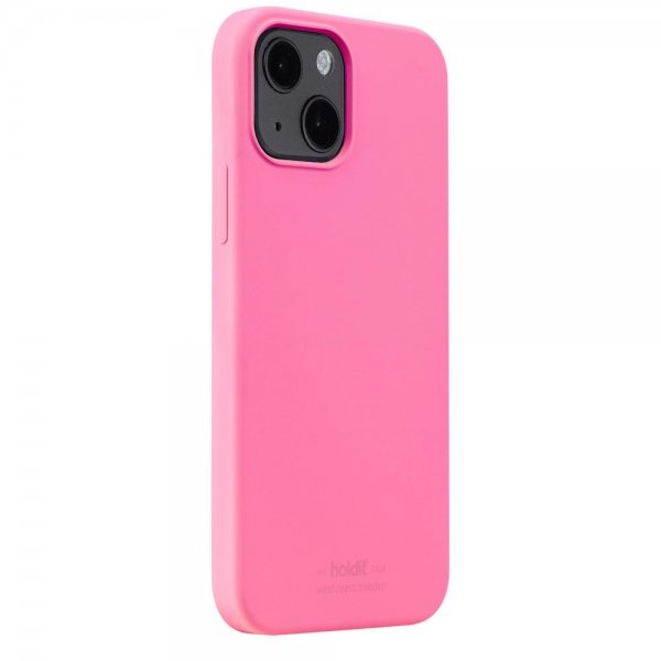 holdit iPhone 13 Skal Silikon Bright Pink
