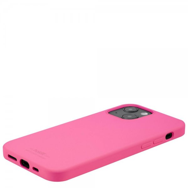 holdit iPhone 13 Skal Silikon Bright Pink
