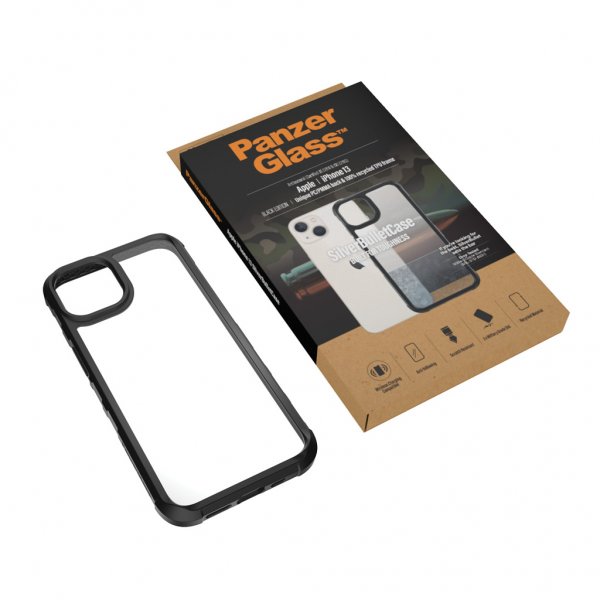PanzerGlass iPhone 13 Skal SilverBullet Case Svart