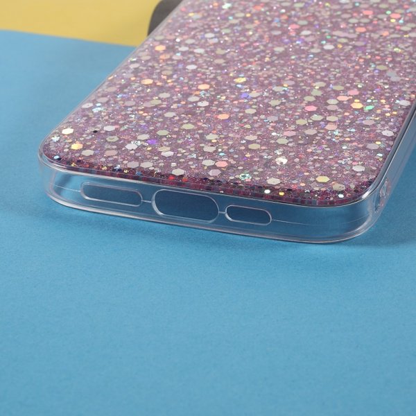 Nordic Covers iPhone 13 Skal Sparkle Series Blossom Pink