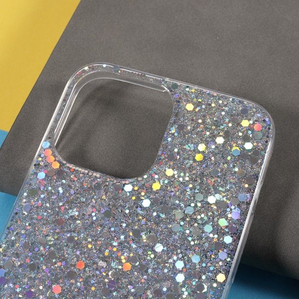 Nordic Covers iPhone 13 Skal Sparkle Series Stardust Silver