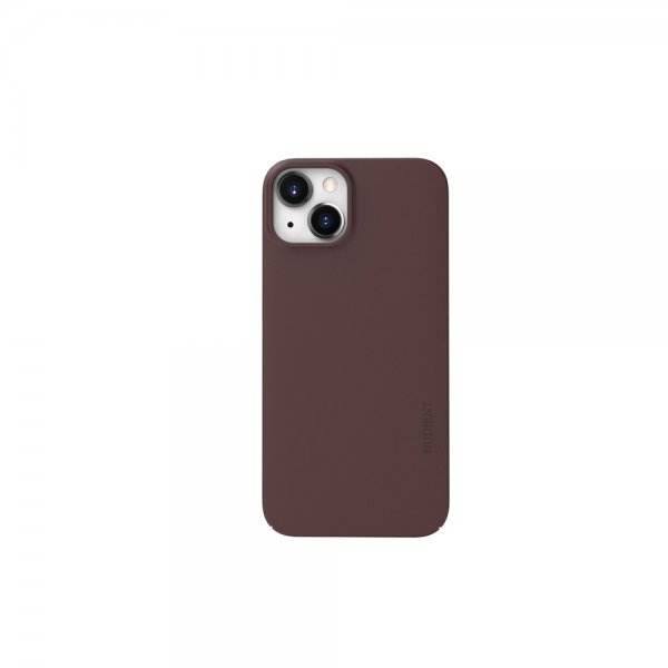 Nudient iPhone 13 Skal Thin Case V3 MagSafe Sangria Red