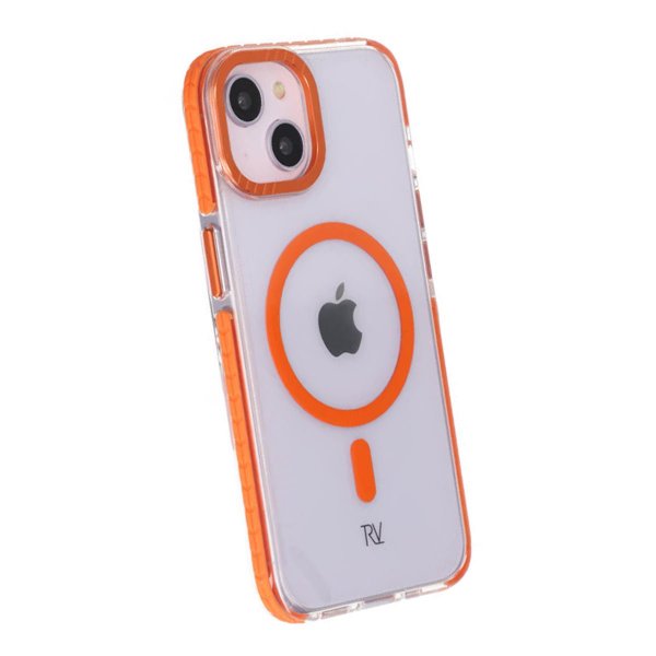 Rvelon iPhone 13/iPhone 14 Skal TPU MagSafe Orange