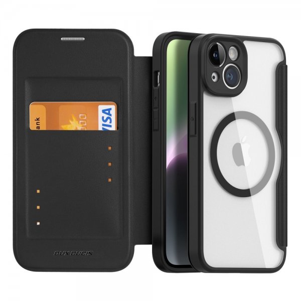 Dux Ducis iPhone 14 Fodral Skin X Pro Series MagSafe Svart