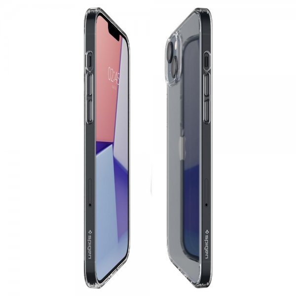 Spigen iPhone 14 Plus Skal AirSkin Hybrid Crystal Clear