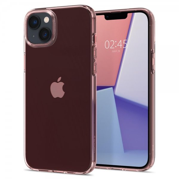 Spigen iPhone 14 Plus Skal Crystal Flex Rose Crystal