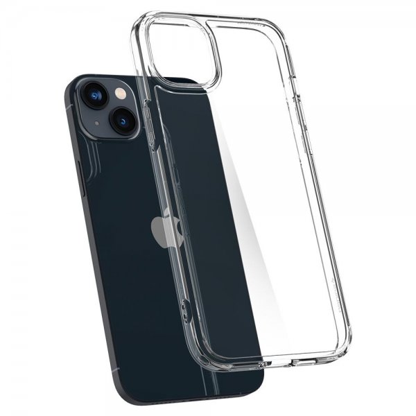 Spigen iPhone 14 Plus Skal Crystal Hybrid Crystal Clear