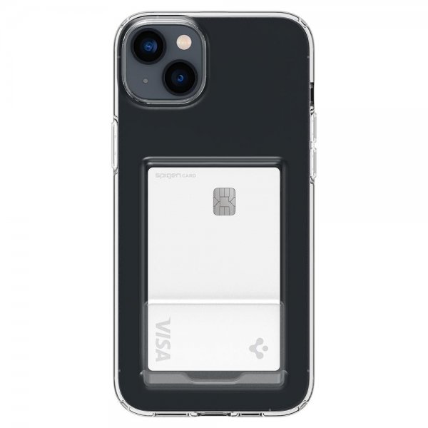 Spigen iPhone 14 Plus Skal Crystal Slot Crystal Clear