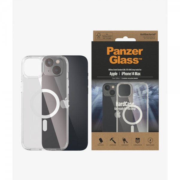 PanzerGlass iPhone 14 Plus Skal HardCase MagSafe Transparent