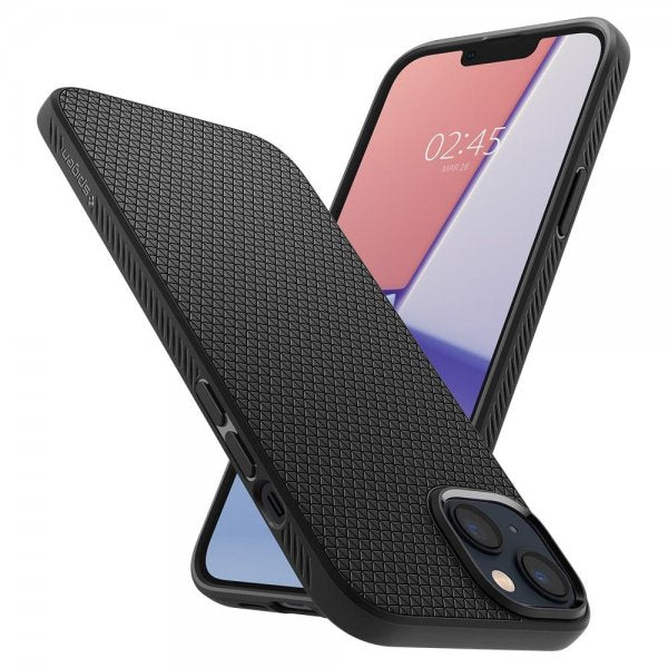 Spigen iPhone 14 Plus Skal Liquid Air Matte Black