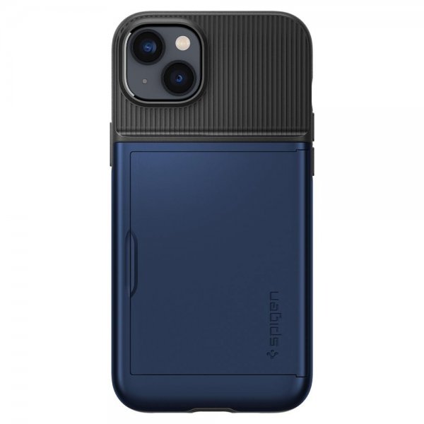 Spigen iPhone 14 Plus Skal Slim Armor CS Navy Blue