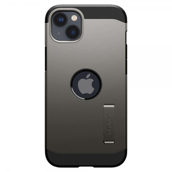 Spigen iPhone 14 Plus Skal Tough Armor MagFit Gunmetal