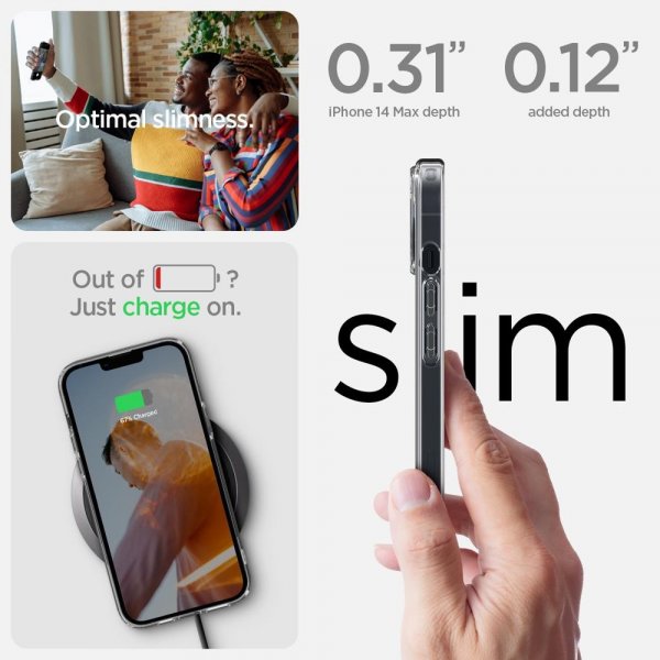 Spigen iPhone 14 Plus Skal Ultra Hybrid Frost Clear