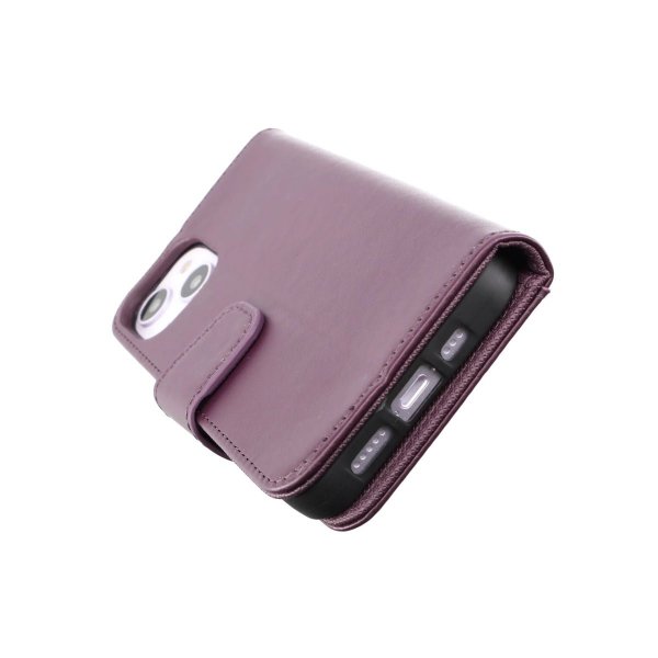 Rvelon iPhone 14 Fodral Utfällbart Kortfack Lila