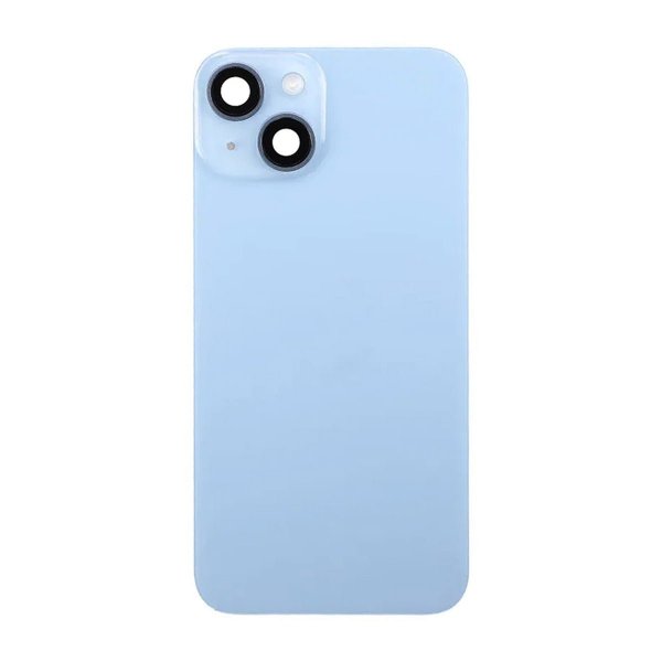 iPhone 14 Plus Baksida Glas Komplett - Blå
