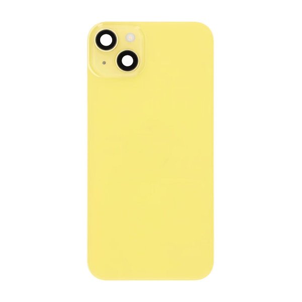 iPhone 14 Plus Baksida Glas Komplett OEM - Gul