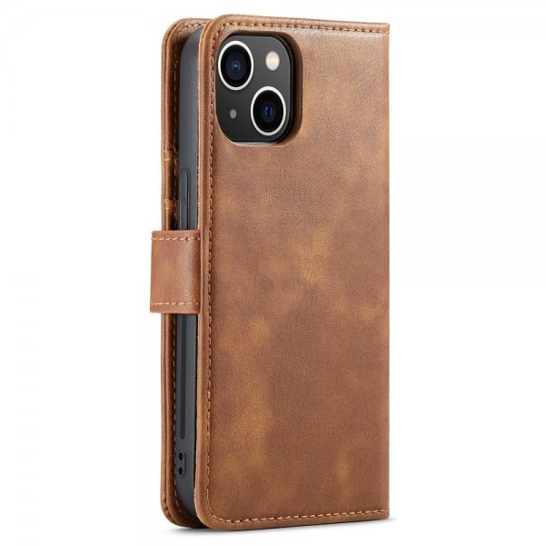 Dg.Ming iPhone 14 Plus Fodral Löstagbart Skal Brun