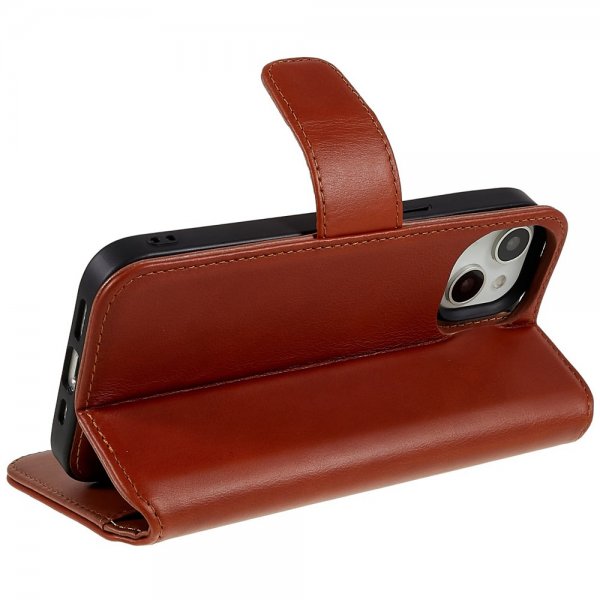 Nordic Covers iPhone 14 Plus Fodral MagLeather Maple Brown