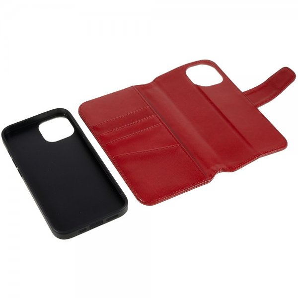 Nordic Covers iPhone 14 Plus Fodral MagLeather Poppy Red