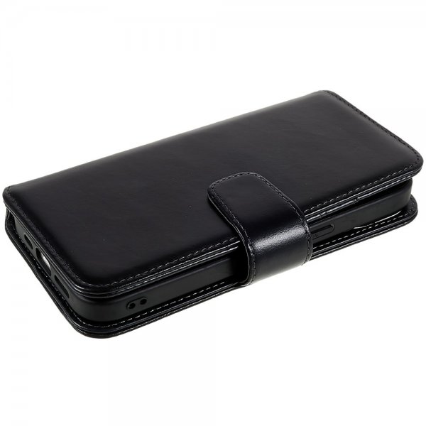 Nordic Covers iPhone 14 Plus Fodral MagLeather Raven Black