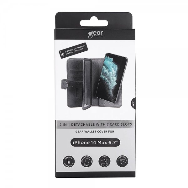 Gear iPhone 14 Plus Fodral MagSeries Svart