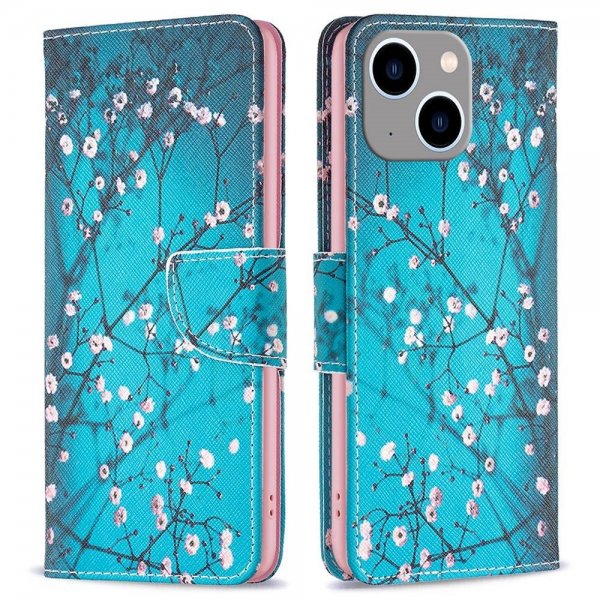 iPhone 14 Plus Fodral Motiv Plommonblomster