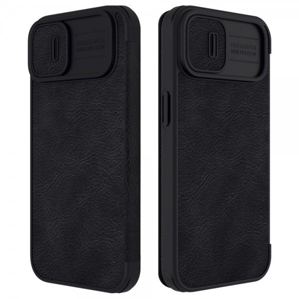 Nillkin iPhone 14 Plus Fodral Qin Pro Series Svart