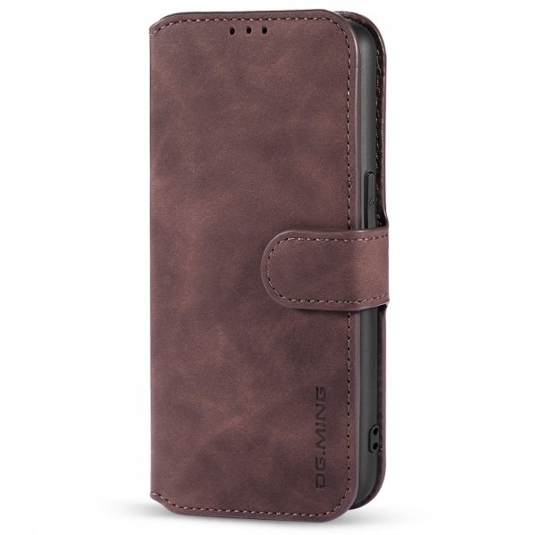 Dg.Ming iPhone 14 Plus Fodral Retro Kaffe
