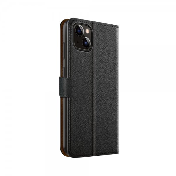 Xqisit iPhone 14 Plus Fodral Slim Wallet Selection Svart