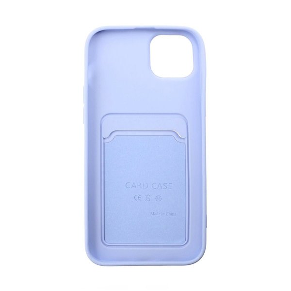 iPhone 14 Plus Skal Korthållare Lila
