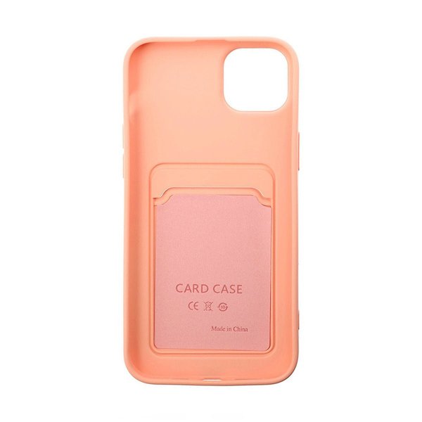iPhone 14 Plus Skal Korthållare Rosa