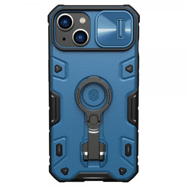 Nillkin iPhone 14 Plus Skal CamShield Armor Pro MagSafe Blå