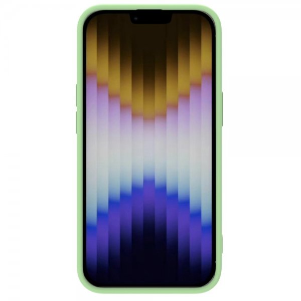 Nillkin iPhone 14 Plus Skal CamShield Silky MagSafe Grön