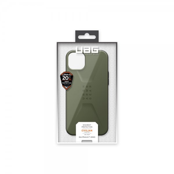 Urban Armor Gear (UAG) iPhone 14 Plus Skal Civilian Olive
