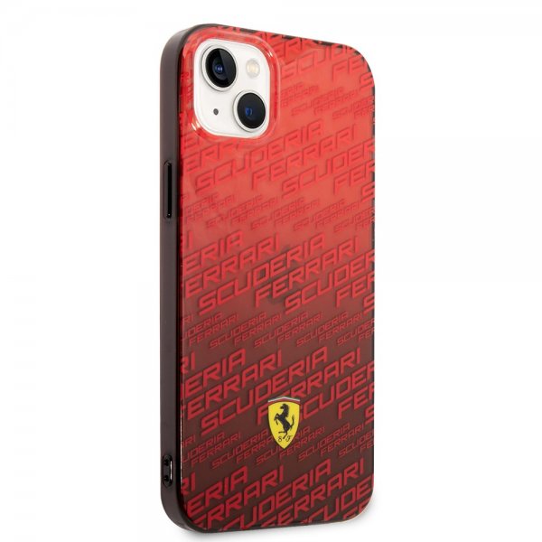Ferrari iPhone 14 Plus Skal Gradient Scuderia Röd