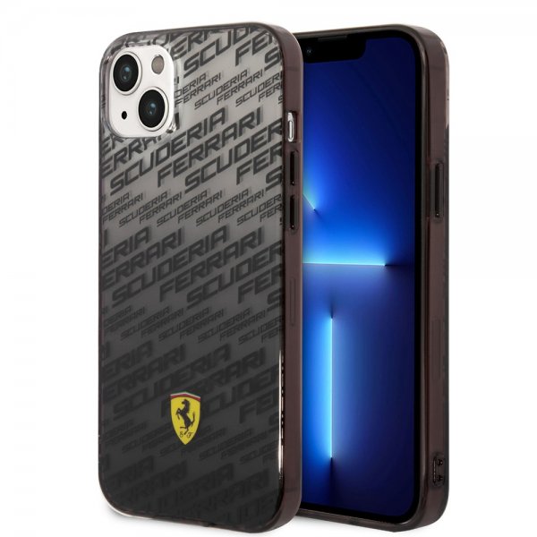Ferrari iPhone 14 Plus Skal Gradient Scuderia Svart