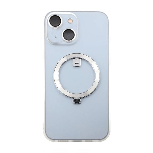 Rvelon iPhone 14 Plus Skal Roterbart MagSafe Stativ Vit