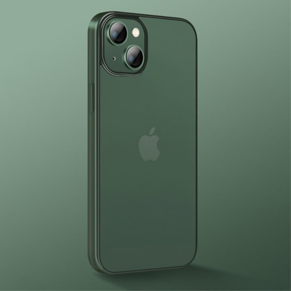 X-Level iPhone 14 Plus Skal Nature Color Series Grön